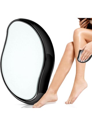 مزيل الشعر الكريستالي من 3 قطع، مزيل الشعر الكريستالي السحري، أداة سحرية لإزالة الشعر بدون ألم للنساء والرجال، أداة سريعة وسهلة لإزالة شعر الذراعين والساقين والظهر والجسم